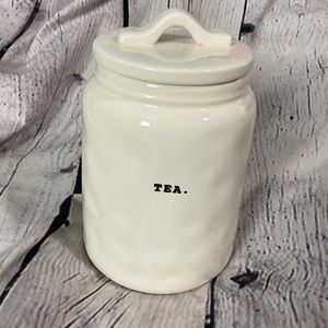 Rae Dunn Tea Cannister Typewriter